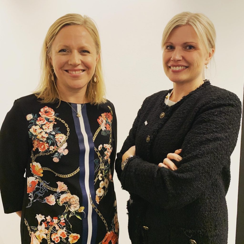Karin Bjerde och Ann-Therése Enarsson