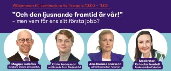 Seminarium "Och den ljusnande framtid är vår"