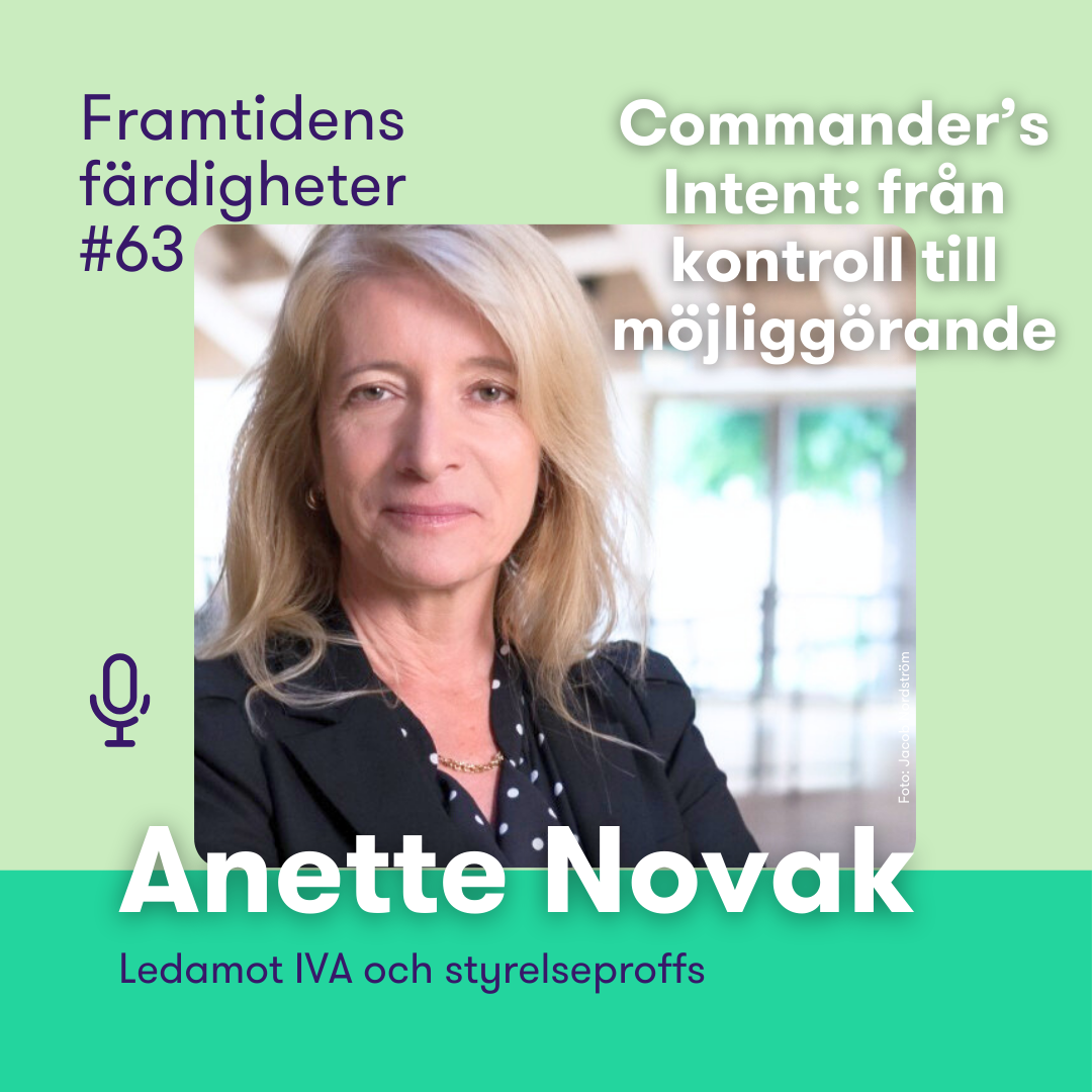 Framtidens färdigheter avsnitt 63 Anette Novak